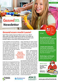 Newsletter zum Thema Ernährung, Ausgabe 3.2025 Newsletter zum Thema Ernährung, Ausgabe 3.2025