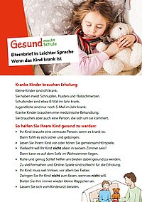 Information: Wenn das Kind krank ist.