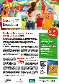 Newletter "Spiel und Bewegung für eine starke Gemeinschaft"