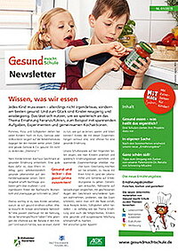 Newsletter zum Thema Ernährung