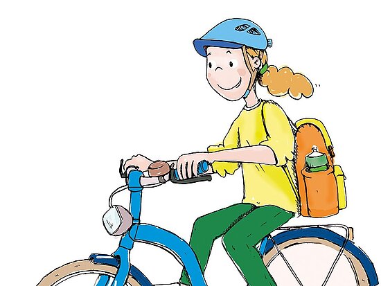 Mit dem Fahrrad in Bewegung Mit dem Fahrrad in Bewegung