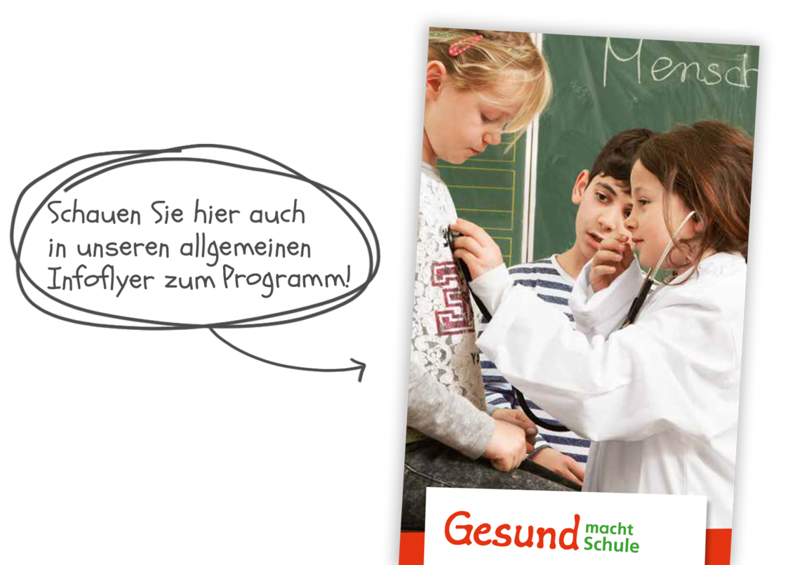 Gesund macht Schule Flyer