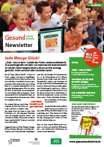 Newsletter zum Thema Glück